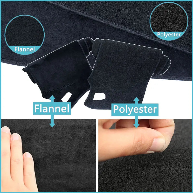 For BYD Sealion 7 2024 2025 2026 Dashboard Mat Rug Cover Anti-slip Cushion Protective Avoid Light Sunshade Car Accessories