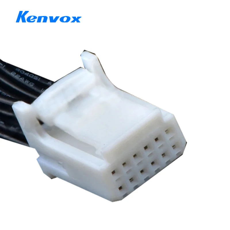 12Pin 0.7 Car Navigation Reversing Mirror Wiring Harness Connector Automotive Audio Vehicle Central Control Plug