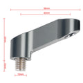 Areyourshop 10mm Mirror Extender Riser Extension For BMW R 1200 1250 GS Adventure 2013-2021 motor parts