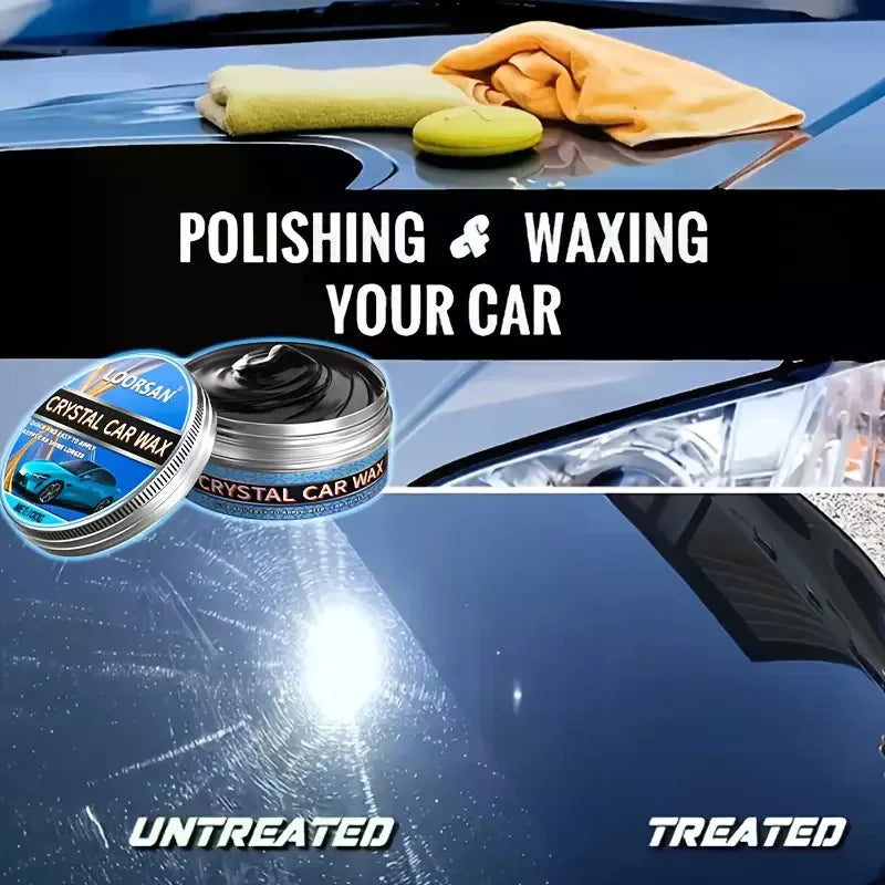 Premium Black Car Wax - 100G Deep Gloss End, Scratch Removal, Crystal Plating Waterproof, And Long-Lasting Paint Protection for Black Vehicles.Car Care Products| Car Coating Agent| Polishing And| Waxing Set| Car Paint Care| Car Stuff