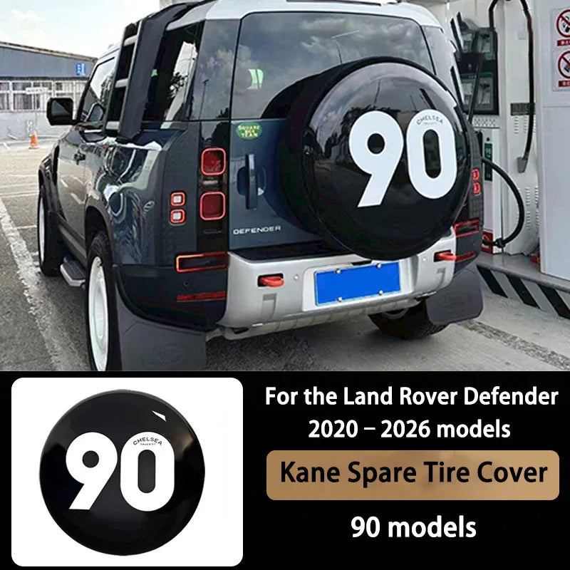 Car Rear Spare Wheel Tire Protectorive Cover For Land Rover Defender 90 110 130 2020-2026  Exterior Decoration Accessories