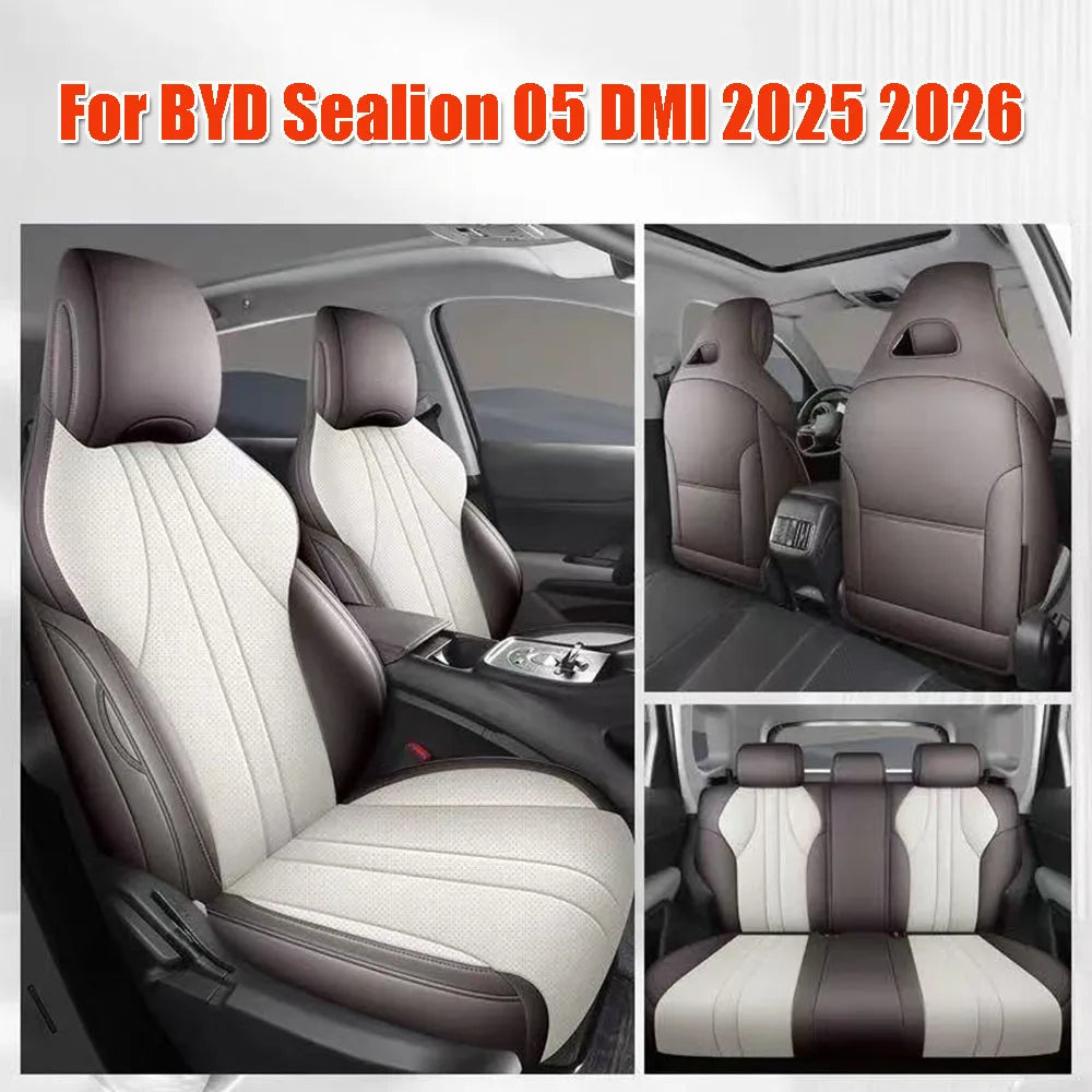 Custom NAPPA Leather For BYD Sealion 05 DMI 2025 2026 Accessories Interior DropShipping Winter Full Set Automobiles