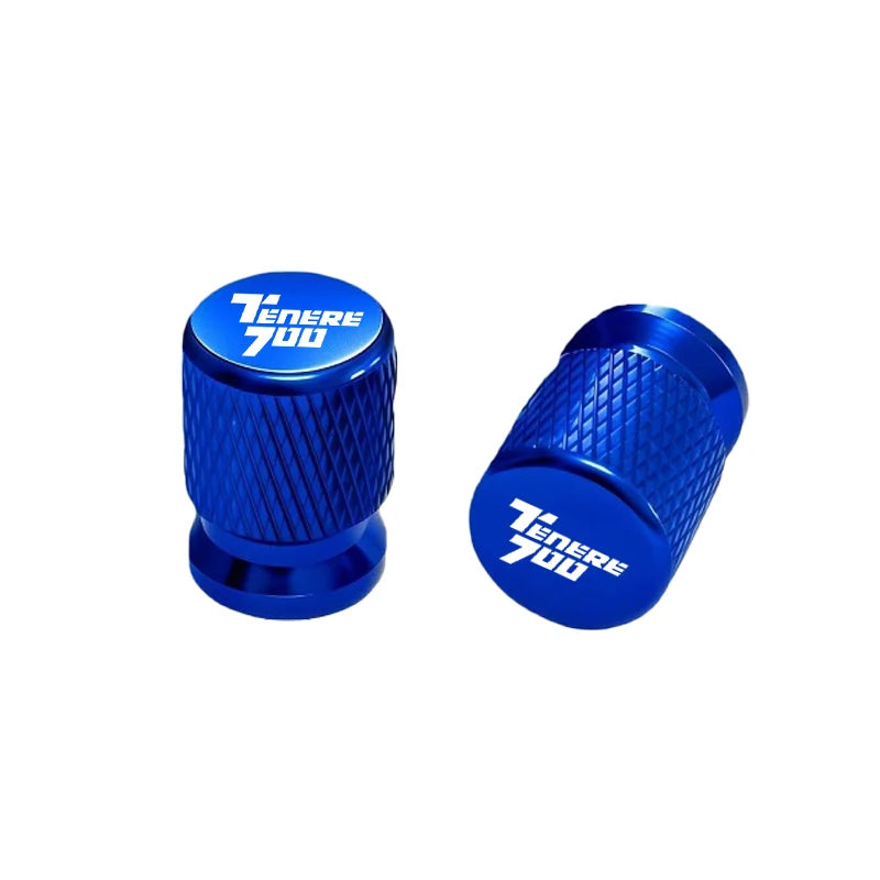 2PCS Motorcycle Aluminum For YAMAHA TENERE700 XT700 TENERE 700 World Raid T700 T7 Alloy Tire Wheel Parts Valve Stem Caps Cover