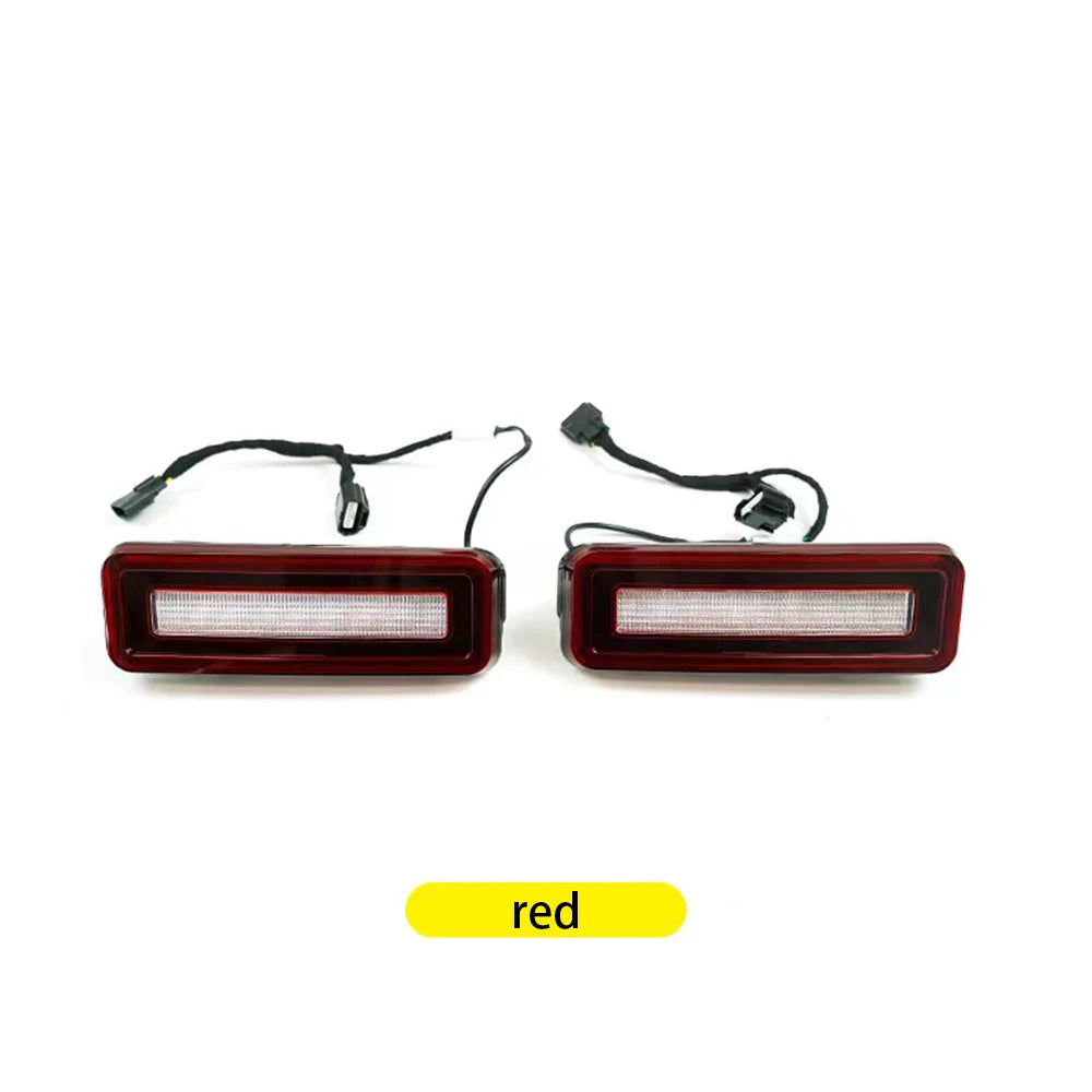 Car Rear LED Bumper Light Reflector Tail Brake Stop Lamp Turn Signal Light for Land Rover Defender 2020-2024