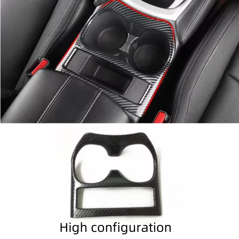 LHD Car Gear Shift Knob Sticker Panel Frame Trim Cover For Nissan X-Trail T32 Rogue 2014 -2020 Accessories
