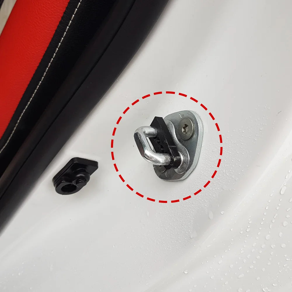 4x For Toyota Camry Corolla RAV4 Land Cruiser Prado Prius Yaris Door Lock Damper Buffer Seal Shock-Absorbing Damping Protector