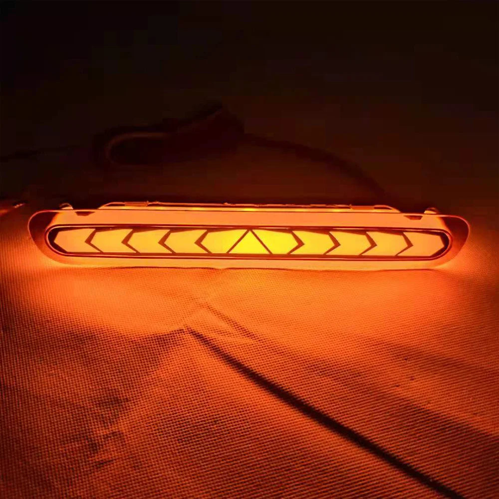 1 PCS LED High Brake Light with Turn Signal for Toyota Hilux Vigo 2004-2014 Rear Bumper Lamp for Enhanced Visibility