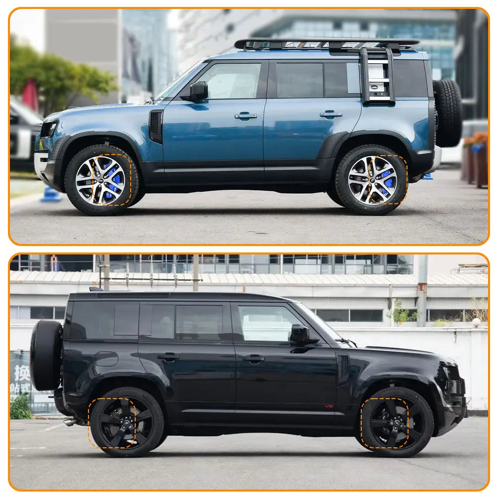 Car Brake Caliper Decor Cover Styling Caliper Trim Shell Aluminum Alloy Accessories For Land Rover Defender 90 110 130 2020-2026