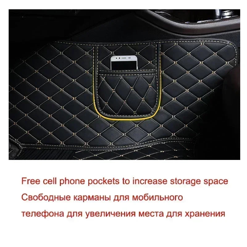 Custom Style Full Coverage Car Floor Mats for Mercedes Benz GLC 2016-2019 GLC Coupe 2016-2023 Car Accessories Carpet