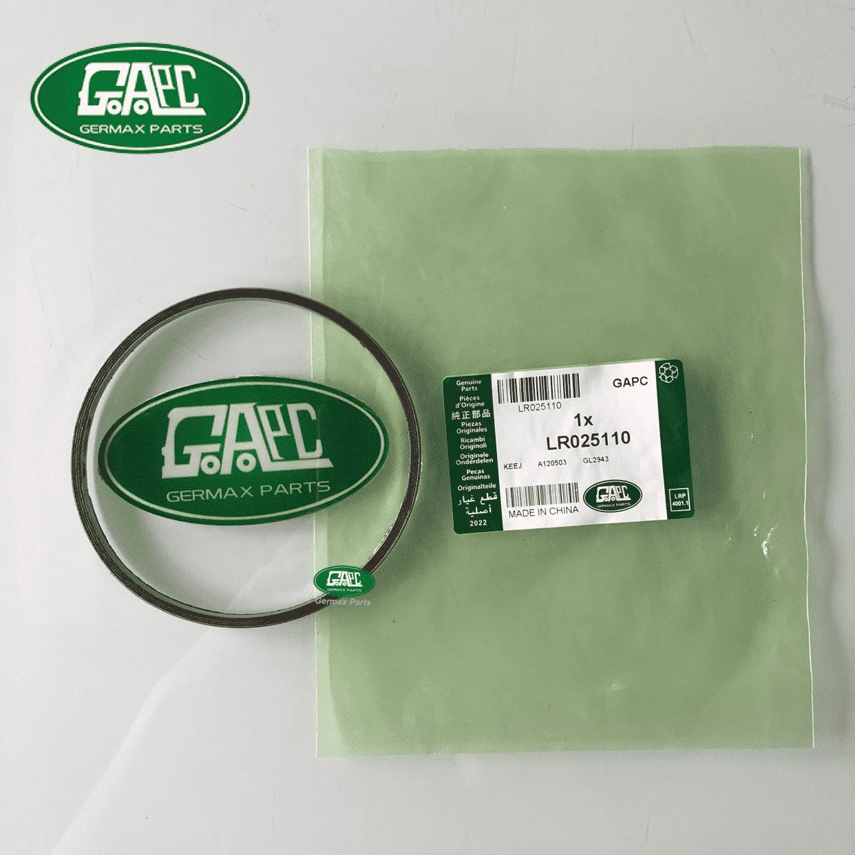 خرطوم أنبوب عادم المحرك، حلقة دائرية (O-Ring)، حشية LR025110 C2D19882 GL2943 لسيارة لاند روفر رينج روفر إيفوك 2012- قطع غيار GAPC