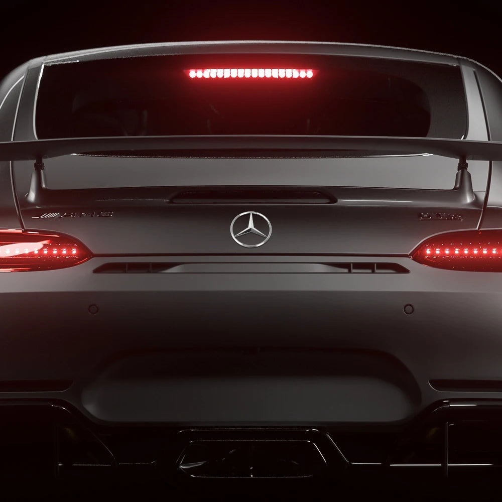 Car Original Rear Trunk Label Stickers Decor For Mercedes-Benz W117 CLA180 2015 2017 CLA200 2013-2019 CLA250 CLA45 AMG 2014-2019