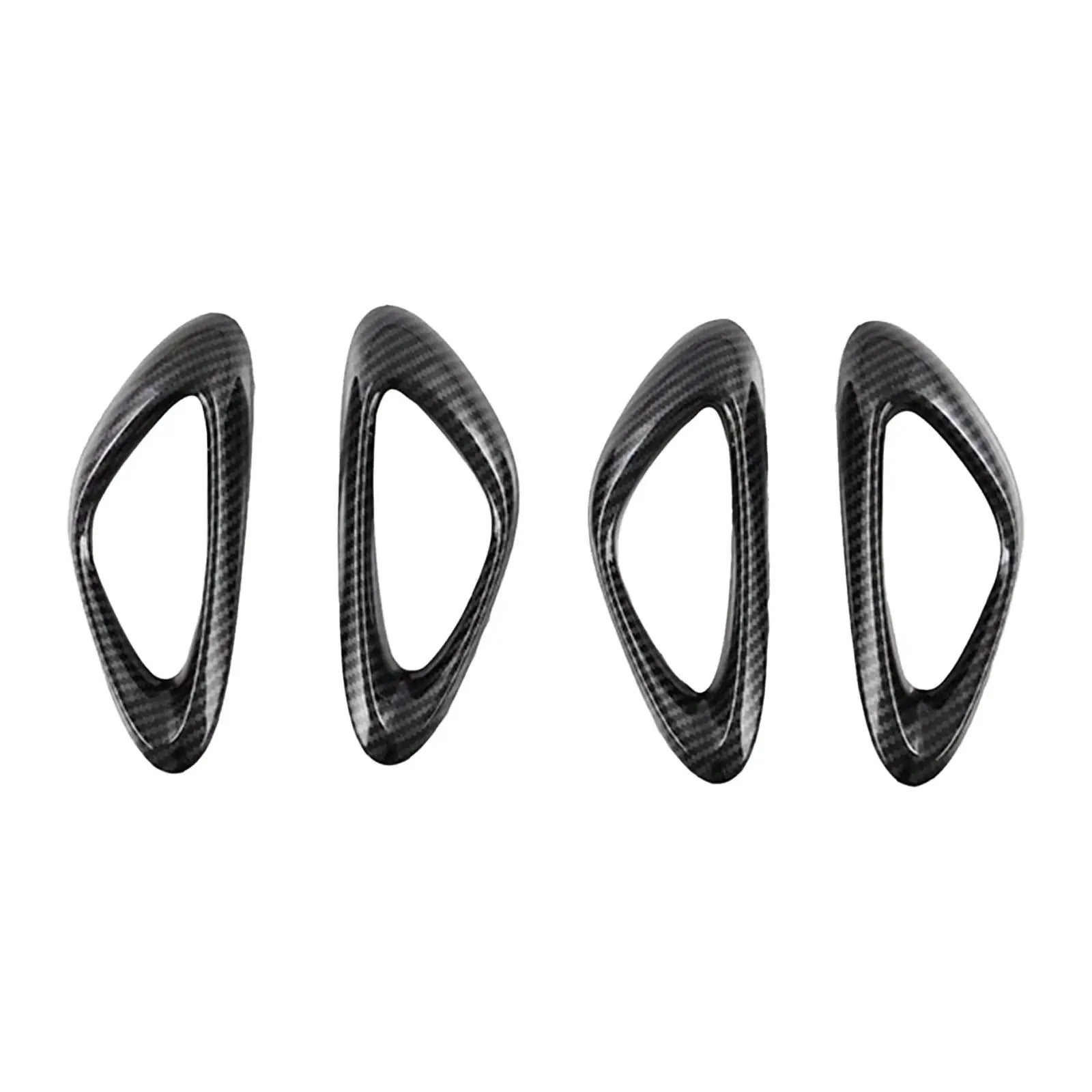 Car Interior Protection Accessory Black Carbon Fiber Easy to Mount Replacement Decorative Cover Stylish for Byd Seal Atto 4