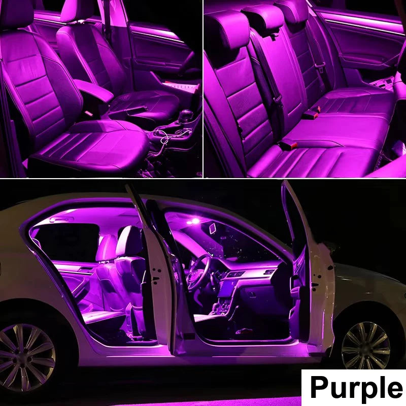 13Pcs Cars Accessories For Nissan Altima L34 2019 2020 2021 2022 2023 2024 Canbus Dome License Plate LED Interior Light Bulb Kit