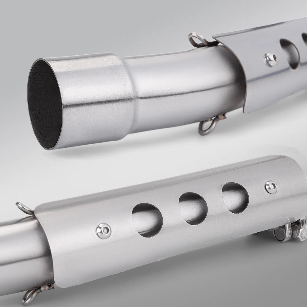 Slip-On Exhaust Muffler With Mid Link Pipe For Yamaha Tenere 700 T700s 2019-2025 Motorcycle Escape Syste