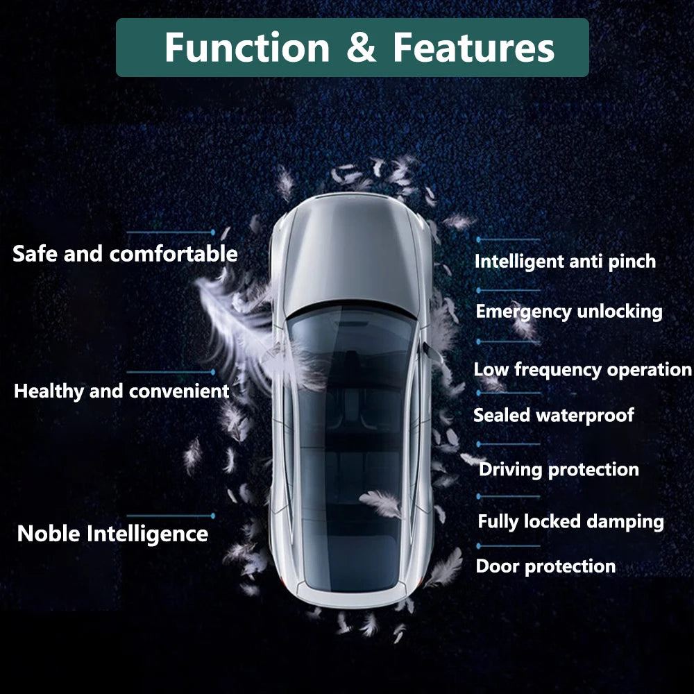 ZhuCamX for Rox Polestones 01 2023 2024 2025 Automatic Electric Soft Close Door Closer Power Closing Door Comfort Closing System