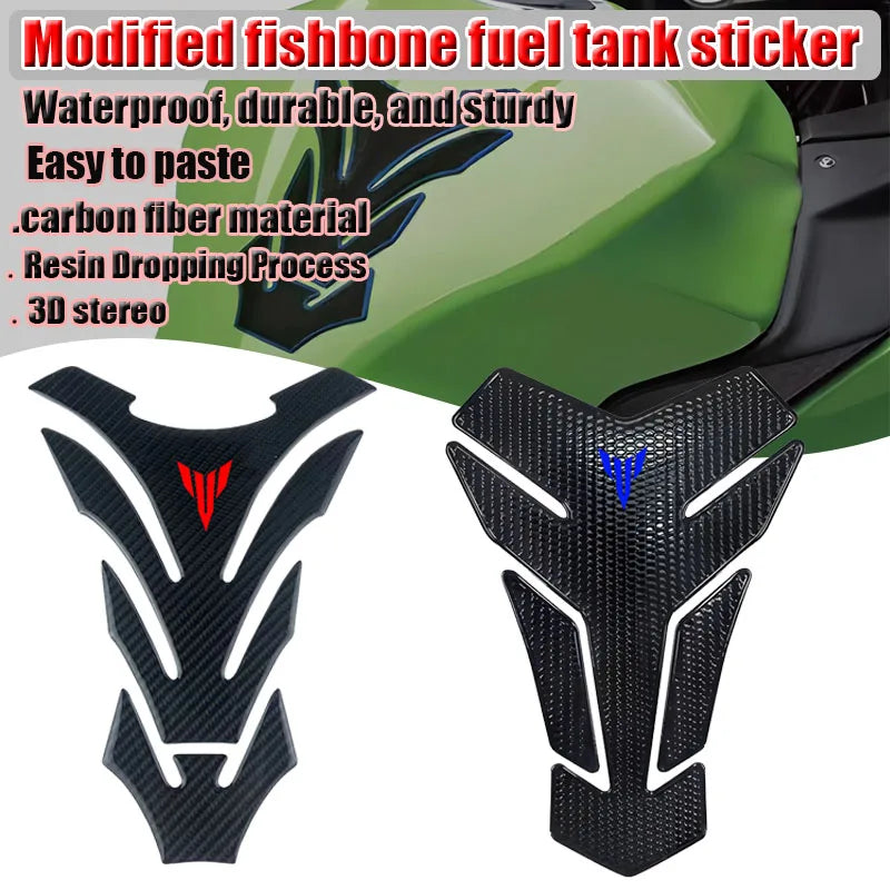 Fit For Ya@&maha YAMAHA MT MT-07 MT-09 MT07 MT09 FZ-07 FZ-09 3D fuel tank sticker cover pad motorcycle decorative decal sticker