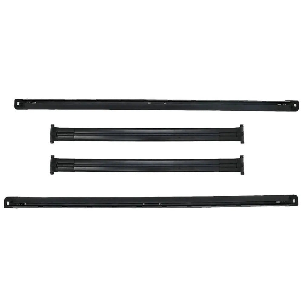 4PCS Roof Rail Racks Cross Bars Fits For Land Rover Range Rover L322 2003-2012 Luggage Carrier Silver Aluminium
