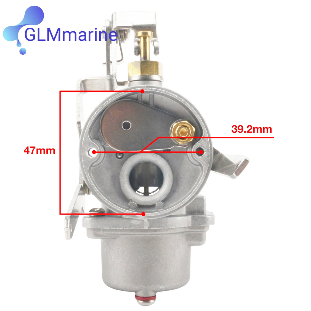 3D5-03100 Carburetor Assy Fits for Tohatsu Nissan 2 Stroke M NS 2.5HP 3.5HP Outboard Motors 3F0-03100-4 3D5-03100-2 3D5-03100-3