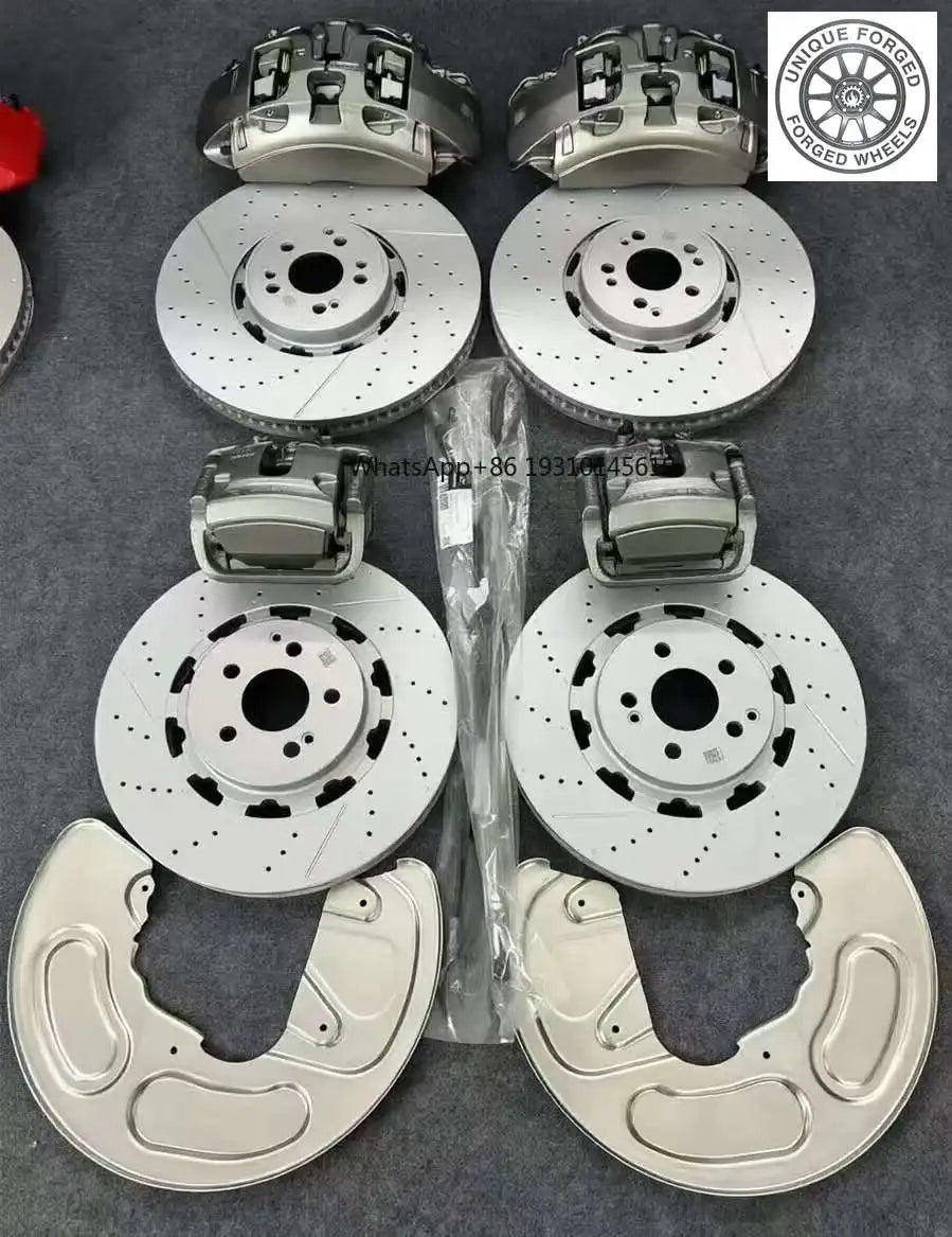26 Style G63 Front 6 Pot Racing Brake Caliper Kit Complete Rotor Brake System For  W167 W205 For Nissan Altima 2020