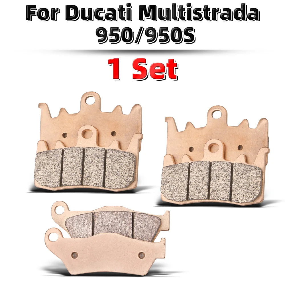 MRRANGT Motorcycle Metal Sintered Brake Pads Fit For Ducati Multistrada 950 S 1260 Panigale EVO 1098 1198 848 07-12 1199 12-15