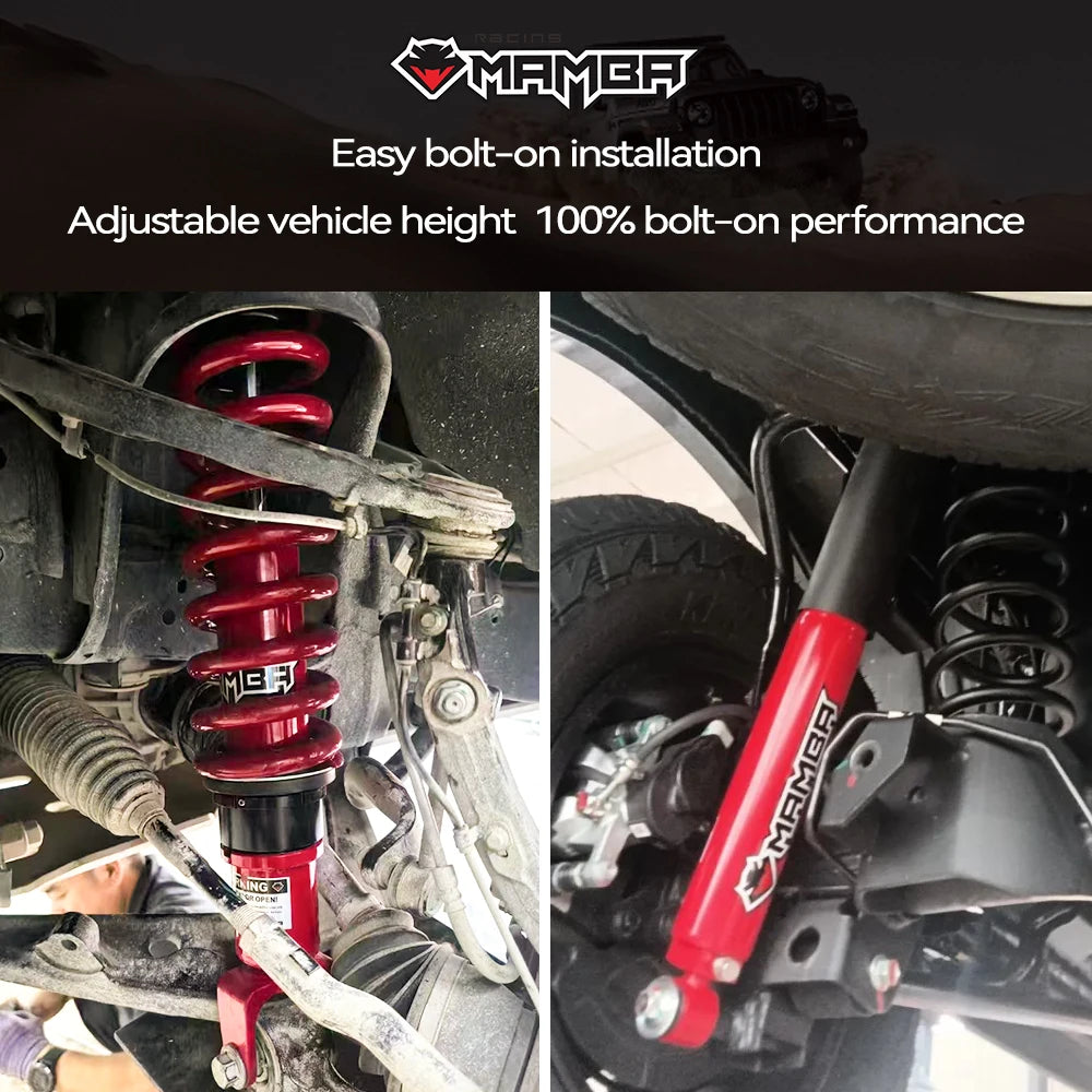 Top Quality Suspension Kit for BYD Leopard 5  Foam Cell Adjustable Shock Absorbers 2 Inches Lift Off-road Mamba M65 Kit BAO 5