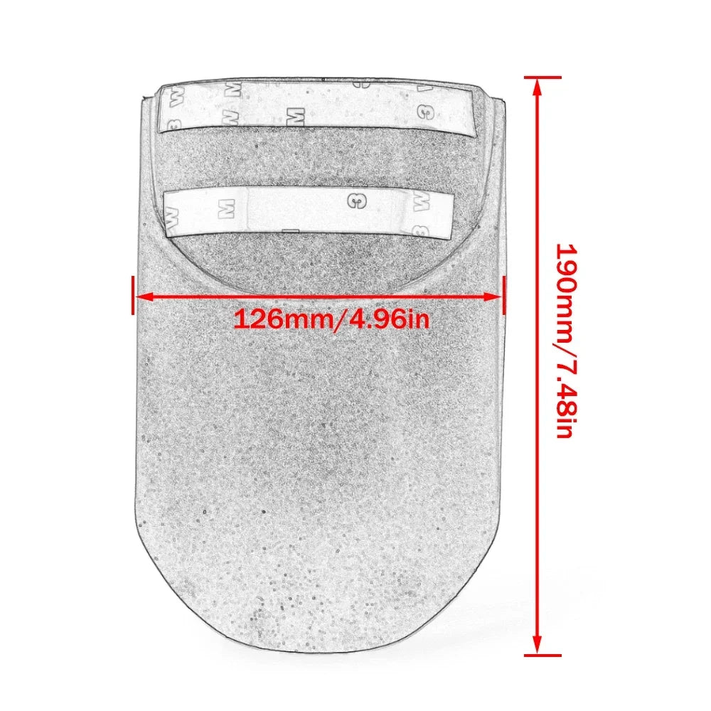 Motorcycle Fender Front Extender Hugger Mudguard For Honda CRF1100L AFRICA TWIN CRF 1100 L AFRICA TWIN ADVENTURE SPORTS 2020-202