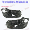 For Mercedes-Benz GLE W167 2020 2021 2022 Car Light Rear Base Front Headlight Back Housing