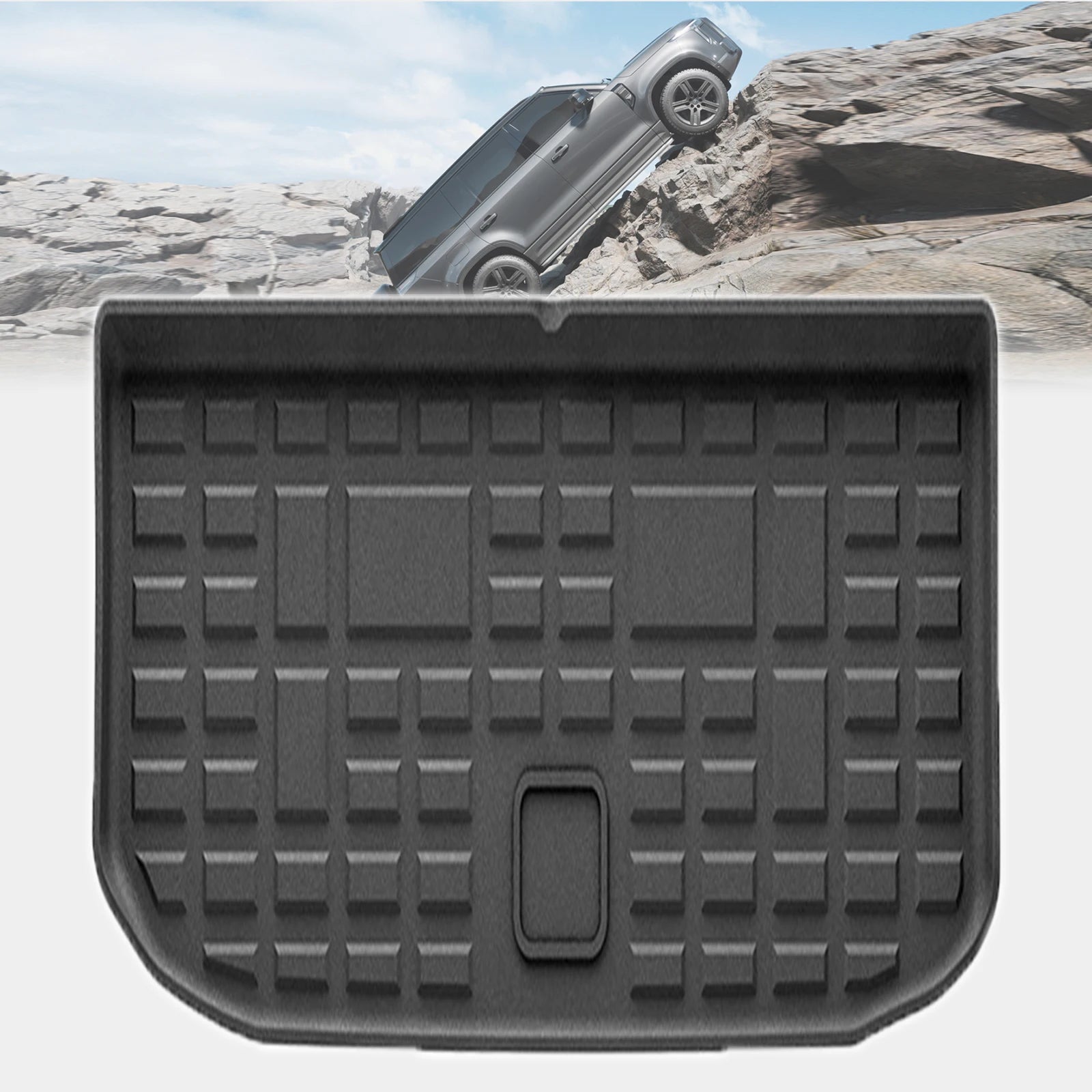 for ROX 01 / Polestone 01 2023 2024 2025 2026 TPE Rear Boot Mat with Seat Back Cover, Full Coverage, Easy Install