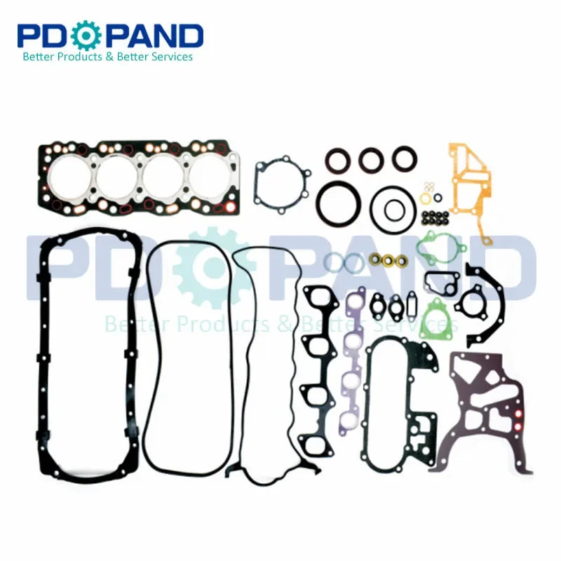 Engine Rebuilding Overhaul Gasket Seal Set for TOYOTA CRESSIDA Saloon/Land Cruiser/Hiace/Hilux 2LT 2L-T 2446cc 2.4D/TD