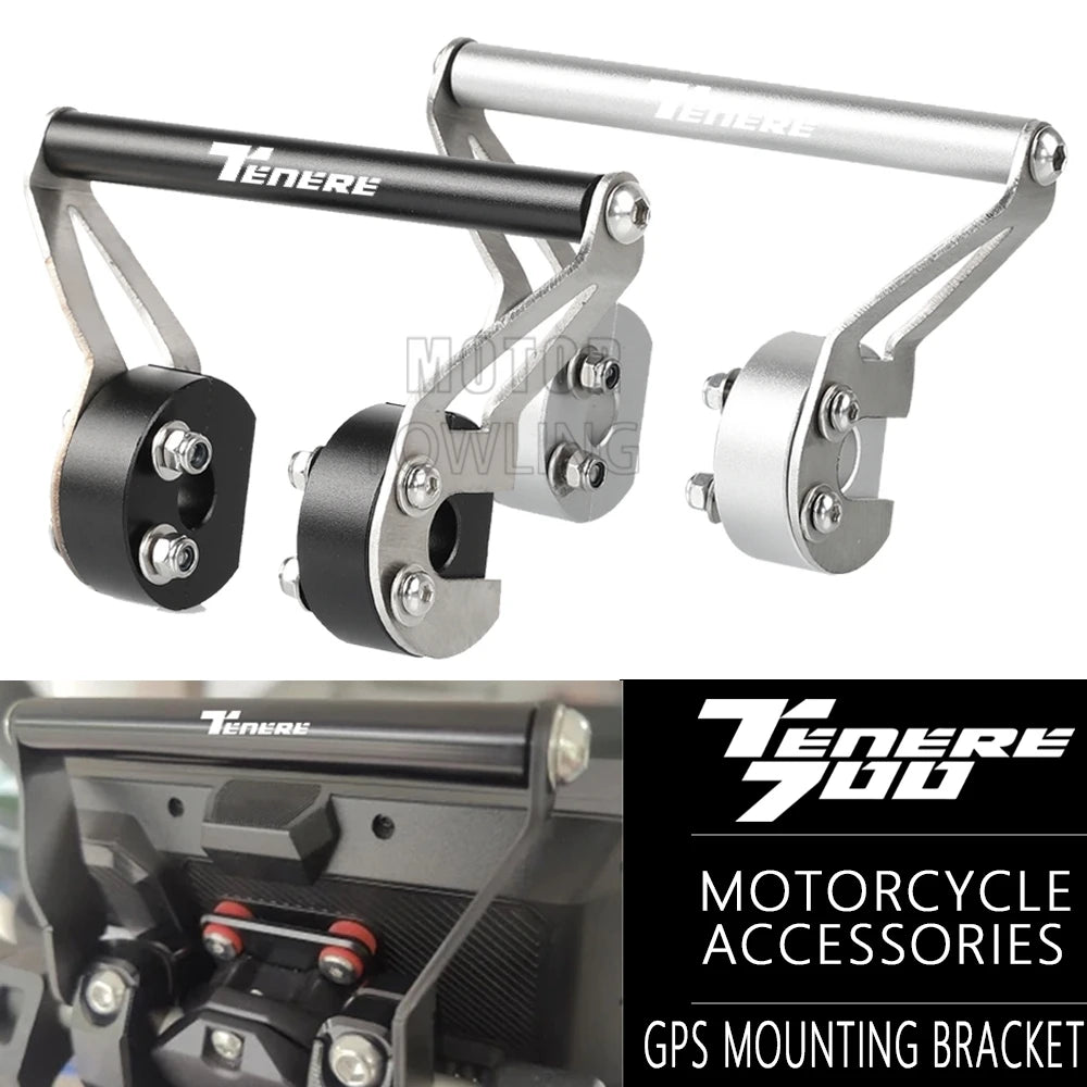 For YAMAHA Tenere 700 T7 T700 Tenere700 Rally 2019-2024 Mobile Phone Holder Stand Support GPS Navigation Plate Bracket XTZ700