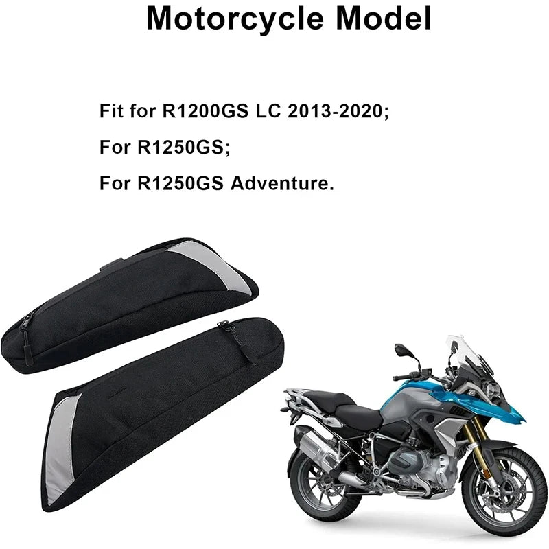 1250 Uggage Rack Side Bags for BMW R1250GS All Years R1200GS LC R1200 GS 2013 - Motorcycle Moisture-proof Left Right Side Bag