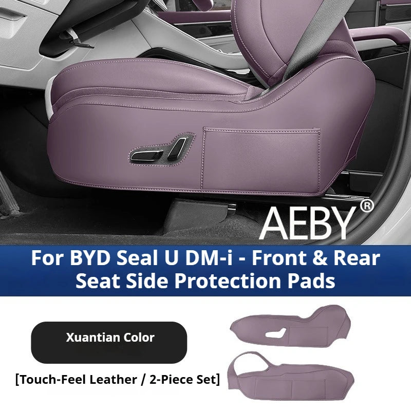 AEBY For BYD Seal U DM-i 2020-2025 Seat Gap Protector, Anti-Dust Anti-Scratch Side Padding, Interior Protective Mat Accessories