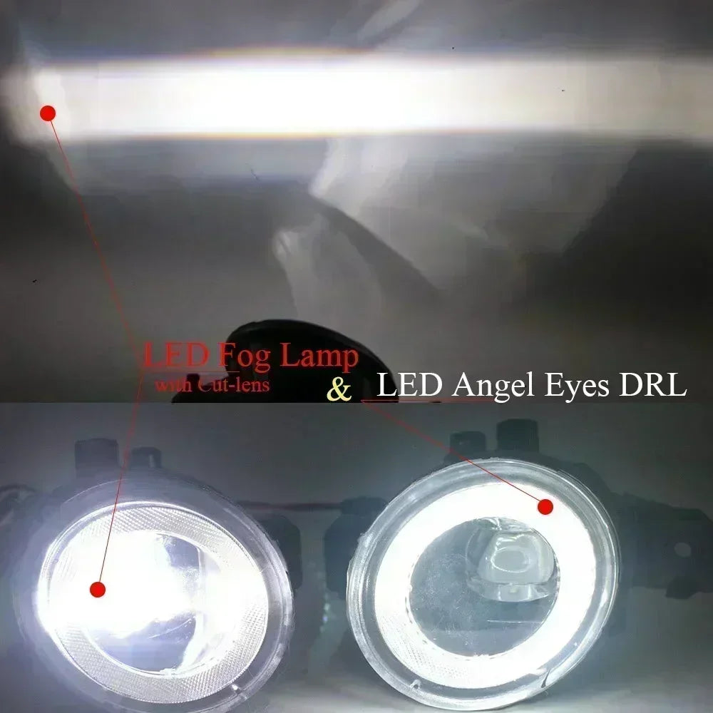 Super Bright Led Fog Light Lens 30W for Oting Paladin 2024 2025 Terra 2018 2019 2020 Car PTF DRL Easy Install & IP68 Waterproof