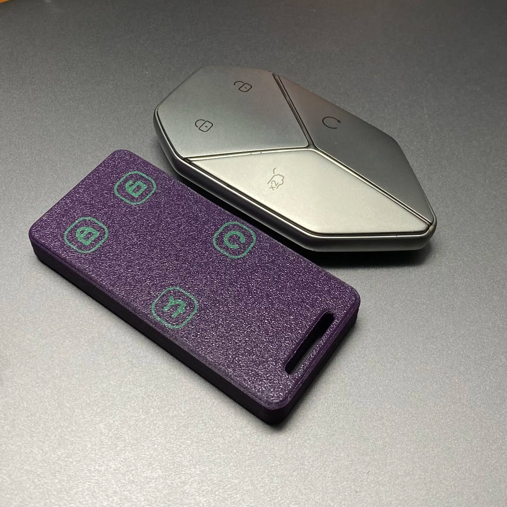 Car Key Fob Shell Cover for BYD Leopard 5 8 EV Formula Titanium 3 Ti7 Modified Remote Control Key Protective Case Accessories