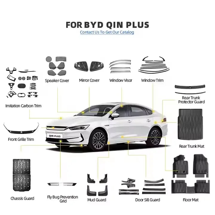 For  BYD Qin PLUS Auto Body Covering System Accessories Rear View Mirror Assembly OE NO.HAD-8202100R-D2