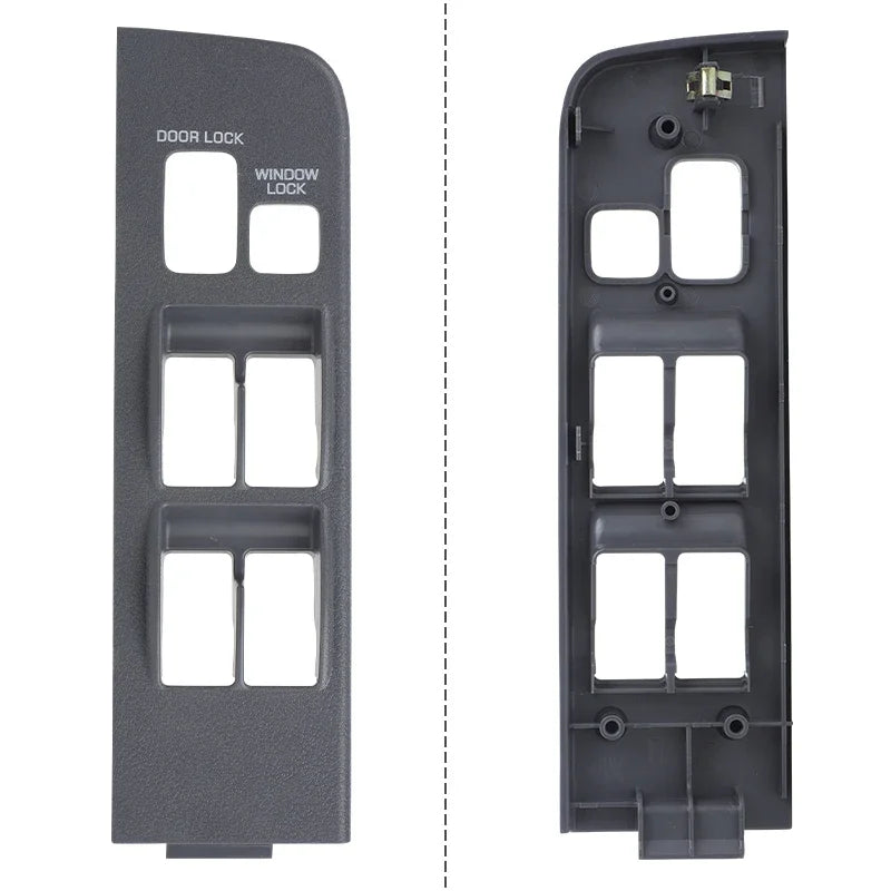 Front Driver Side Window Switch Bezel Trim For Toyota Land Cruiser Fj80 1991 1992 1993 1994 1995 1996 1997 LHD RHD Gray