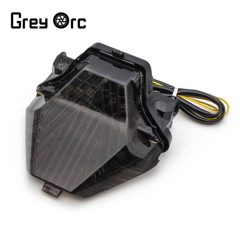 For Yamaha YZF R25 YZF R3 MT 25 MT 03 2015-2021 MT 07 FZ 07 2014-2017 Motorcycle LED Tail Light Brake Signal Integration