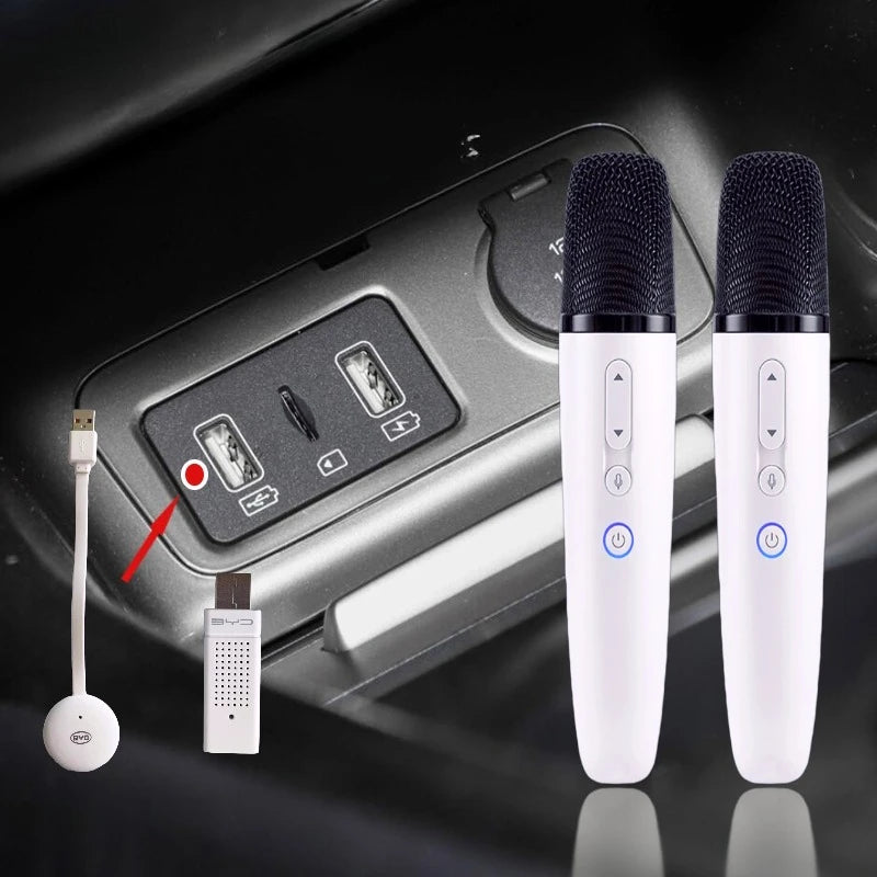 Original Car KTV Microphone Mic for BYD Formula Leopard 8 5 Denza B8 BYD Dolphin Song Pro Tang DMI Han Seal Denza D9 Qin plus