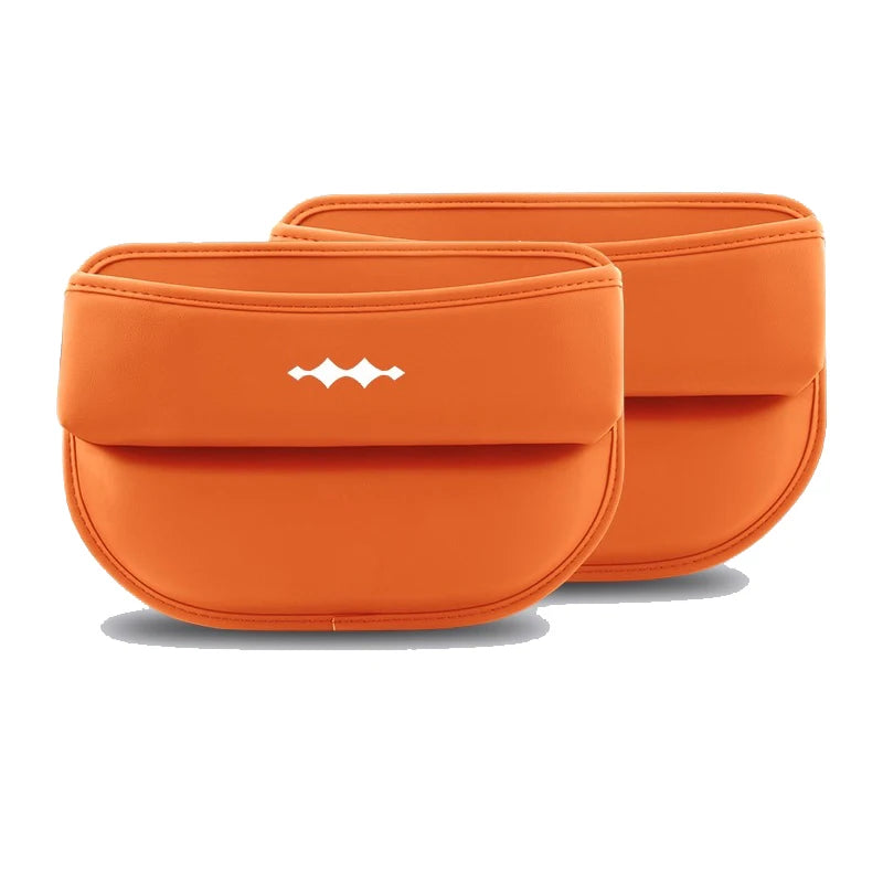 Seat Gap Storage Box for BYD Leopard 5 Leopard 8 Leather Car Seat Gap Pockets Anti-Spill Interior Accessory