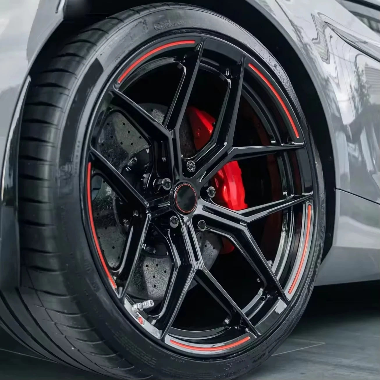 GPW Custom Concave Forged Wheel 18 19 20 21 22 Inch Black Rims for Mercedes Porsche Chevy Corvette C7 C8 Audi S6 A6 BMW M3 M4 M5