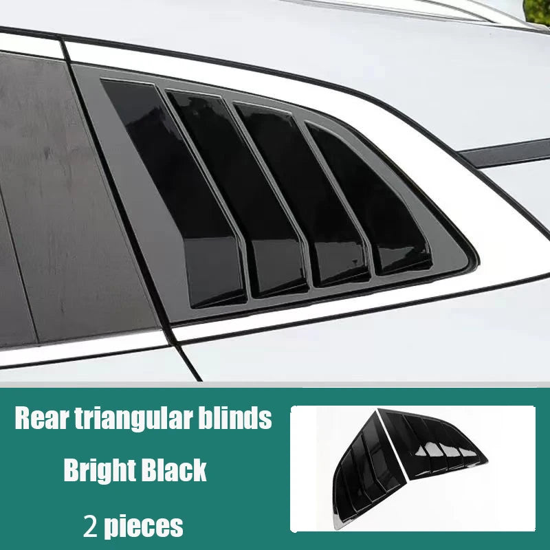 For BYD Sealion 6 Seal U Song Plus DM-i EV 2020 2024 Rear window Rear triangular blinds decorative frame Exterior modification