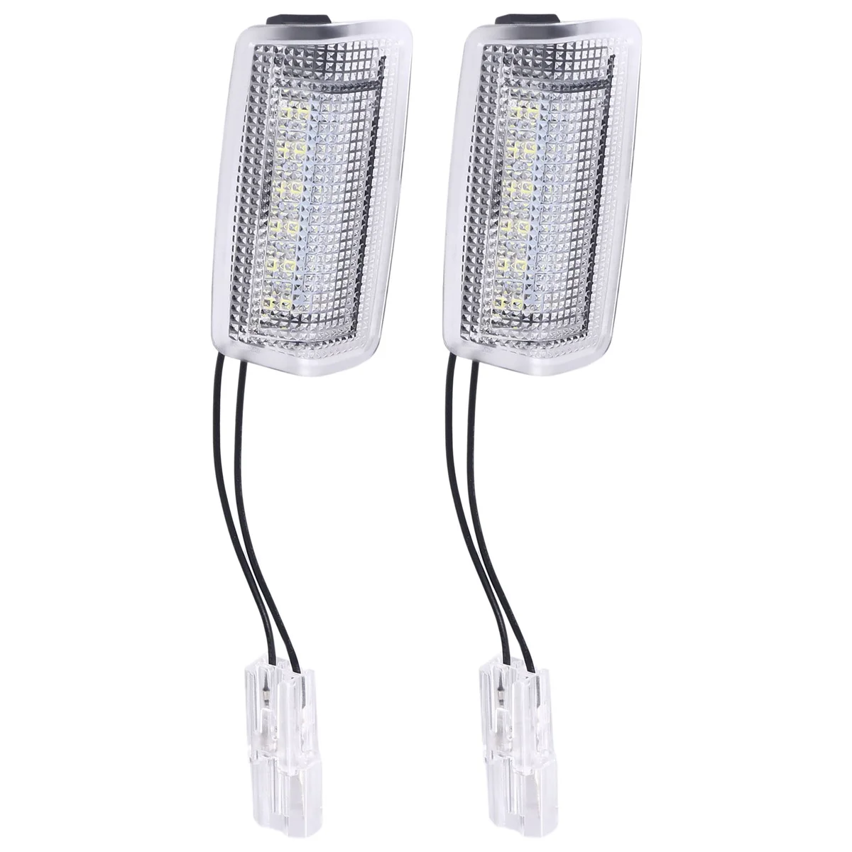 2Pcs for Toyota Land Cruiser 200 Series 150 Series Prado MK4 J150 Lexus ES240 IS250 LED Courtesy Door Light Bulb White
