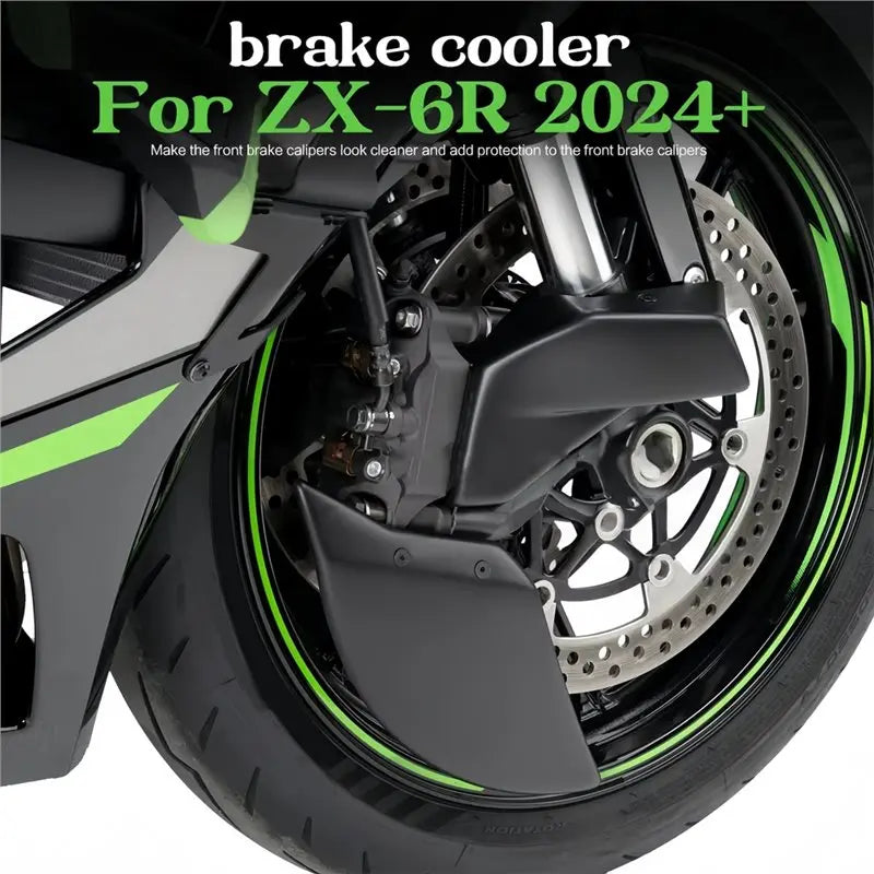 Durable-Brake Cooling System Components Motorcycle Brake Covers Brake Discs For KAWASAKI NINJA ZX6R ZX-6R 636 2024-2026