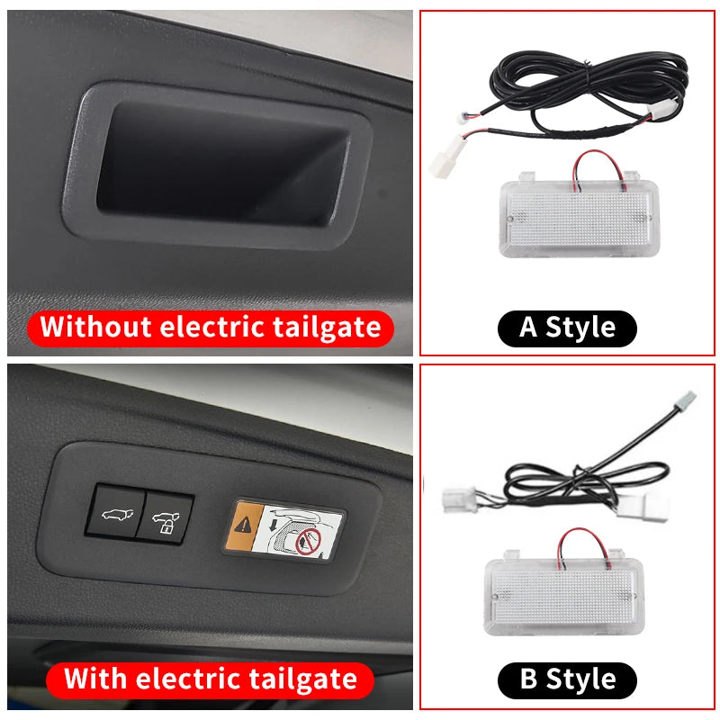For Toyota Land Cruiser 250 2024-2025 Prado LC250 Lexus gx550 550h Tailgate Illuminating Light Upgraded Modification Accessories