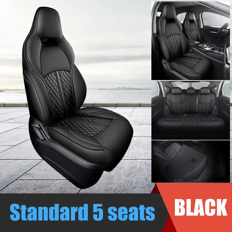 Luxury Interior Upgrade Car Seat Covers For BYD Destroyer KING 05 2022 2023 2024 Waterproof Leather Automotive Seat Cushion