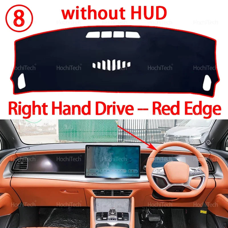 Interior Accessories Dashboard Cover Pad Sun Protection Pad UV Protection Mat  Accessories for BYD Sealion 7 2024 2025