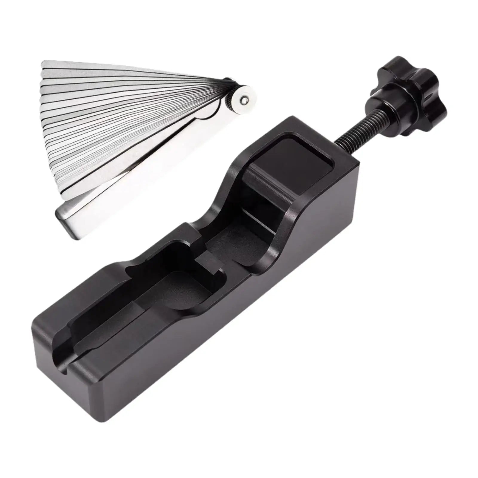 Universal Aluminum Alloy Spark Plug Gapping Adjustment Tool Easy Use Parts for Automotive Repair Work