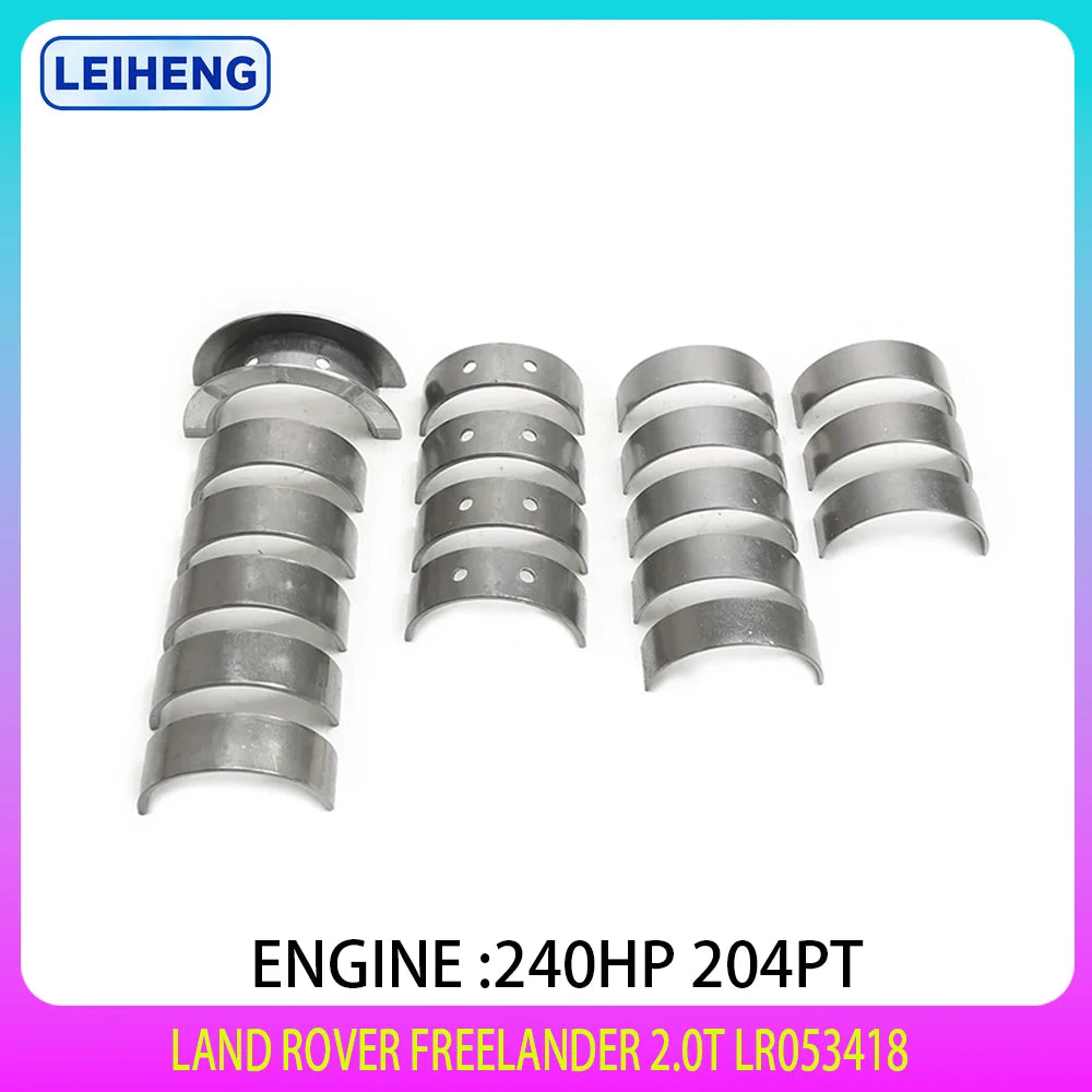 STD Crankshaft main & connecting rod bearing set Fit For 204PT Land Rover Jaguar XE XF XJ GAS 2.0 T L L4 2007-2022 2.0T LR053418