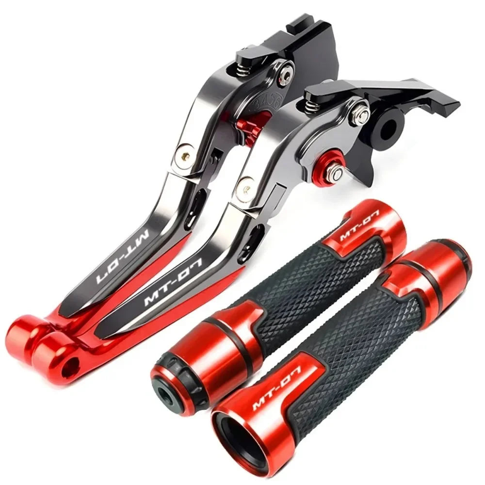 For Yamaha MT-07 FZ-07 MT 07 FZ07 MT07 FZ 07 2014-2025 Motorcycle CNC Adjustable Folding Extendable Brake Clutch Levers Handle