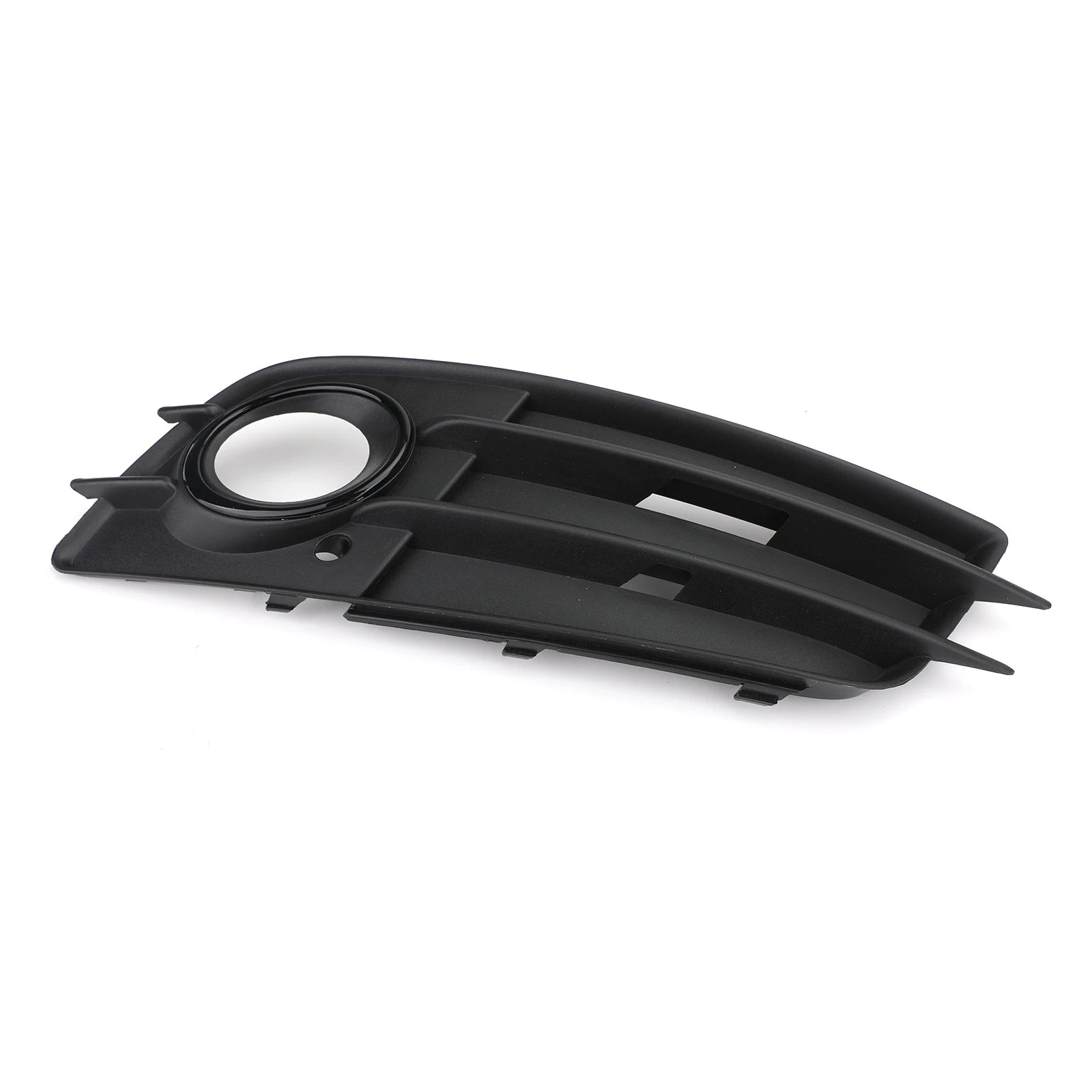 Front Bumper Black Fog Light Grille Cover For Audi A4 S-LINE S4 2008-2012 8K0807681C/8K0807682C Fog Light Cover
